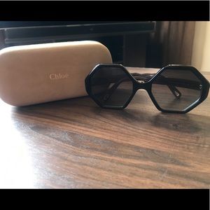 Chloe octagon sun glasses - Never worn